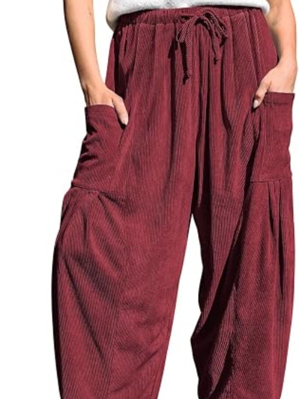 TARSE Women's Corduroy Pants (L) 12-14
